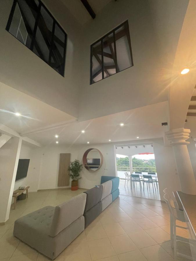 Les Appart Villa Sunbay Caraibes Avec Piscine Privative Vue Mer Et Montagne Le Francois Exterior photo