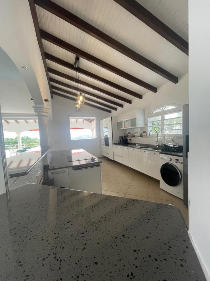 Les Appart Villa Sunbay Caraibes Avec Piscine Privative Vue Mer Et Montagne Le Francois Exterior photo