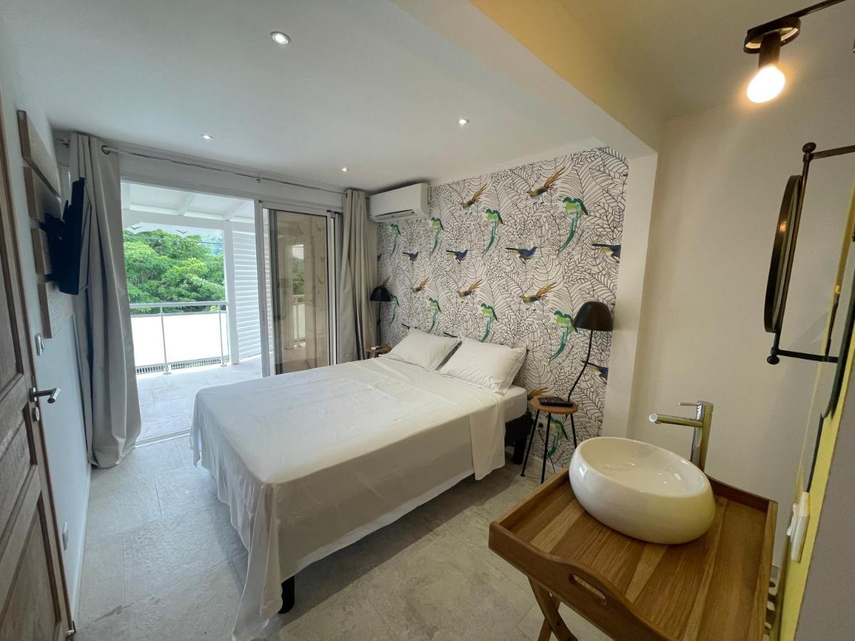 Les Appart Villa Sunbay Caraibes Avec Piscine Privative Vue Mer Et Montagne Le Francois Exterior photo